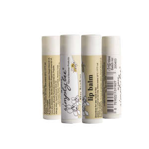 Natural and healing beeswax lip balm