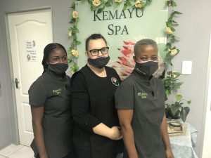 Professional Beauty Therapists working at Kemayu Spa in Durban