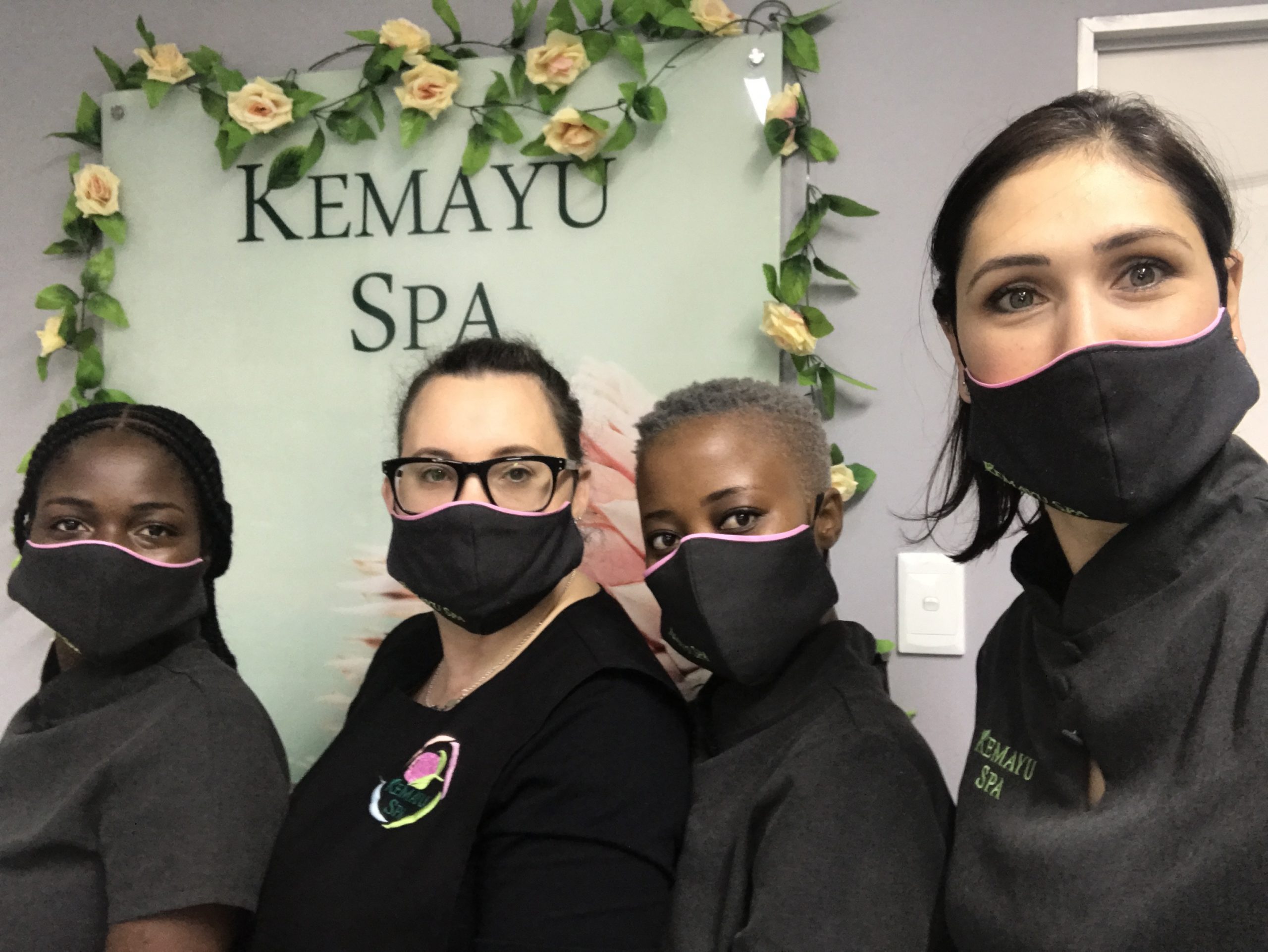 Beauty therapists working at a beauty day spa in hillcrest